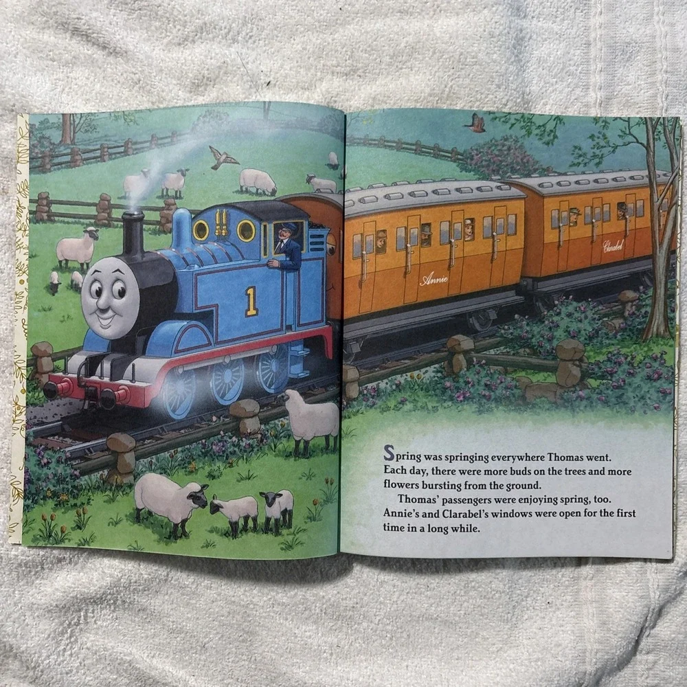 Thomas and the Easter Eggs Little Golden Book Thomas and Friends Hardcover 2016